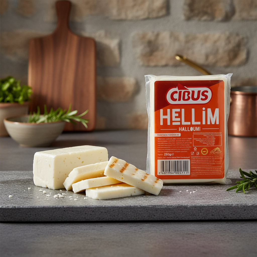 CIBUS Hellim Peyniri 250 Gr x 12 Ad