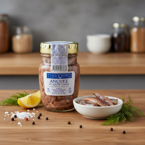 FISH & MORE Anchovies in Sunflower Oil 80 Gr X 12 Pcs