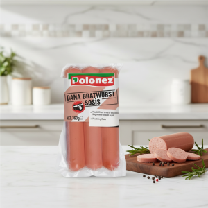 POLONEZ Dana Bratwurs Sosis Or. 300 Gr X 10 Ad