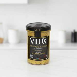 VILUX Grainy Dijon Mustard, 200 g x 12